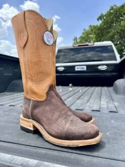 Olathe Men's Chocolate Boar Boot 5 Olathe Men's Chocolate Boar Boot -Saddle Rags Sales Store IMG 8553 scaled 1