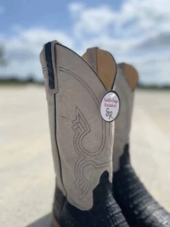 Anderson Bean Men's Black Hornback Caiman Boot -Saddle Rags Sales Store IMG 8614 scaled 1