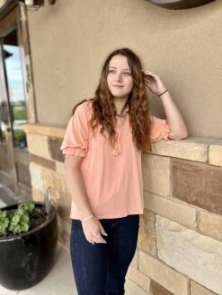 Ariat Papaya Punch Top