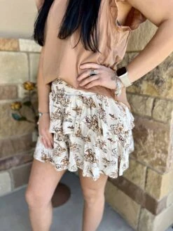 Ariat Aloha Skirt Toile Print -Saddle Rags Sales Store IMG 9404 scaled 1