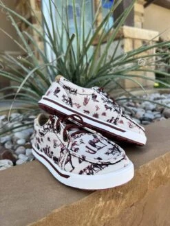 Twisted X Kid's Cowpoke Print Kicks