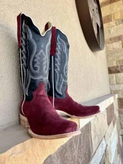 R. Watson Men's Rhubarb Rough-Out Boot