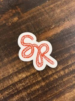Saddle Rags Sticker Rope Logo