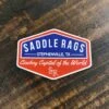 Saddle Rags Sticker Cowboy Capital Logo