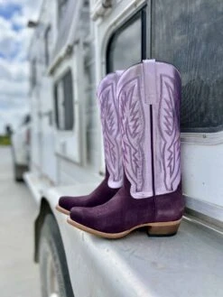 Macie Bean Violet Suede Boot 5 Macie Bean Violet Suede Boot -Saddle Rags Sales Store IMG 9859 scaled 1