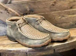 Twisted X Men's Basketweave Driving Moc