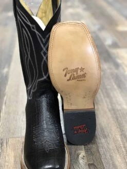 Tony Lama Men's Sealy Black Boot -Saddle Rags Sales Store TL3000 4 scaled 1