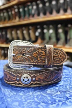 Men's Texas Concho Belt
