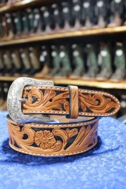 Twisted X Men's Tooled Belt